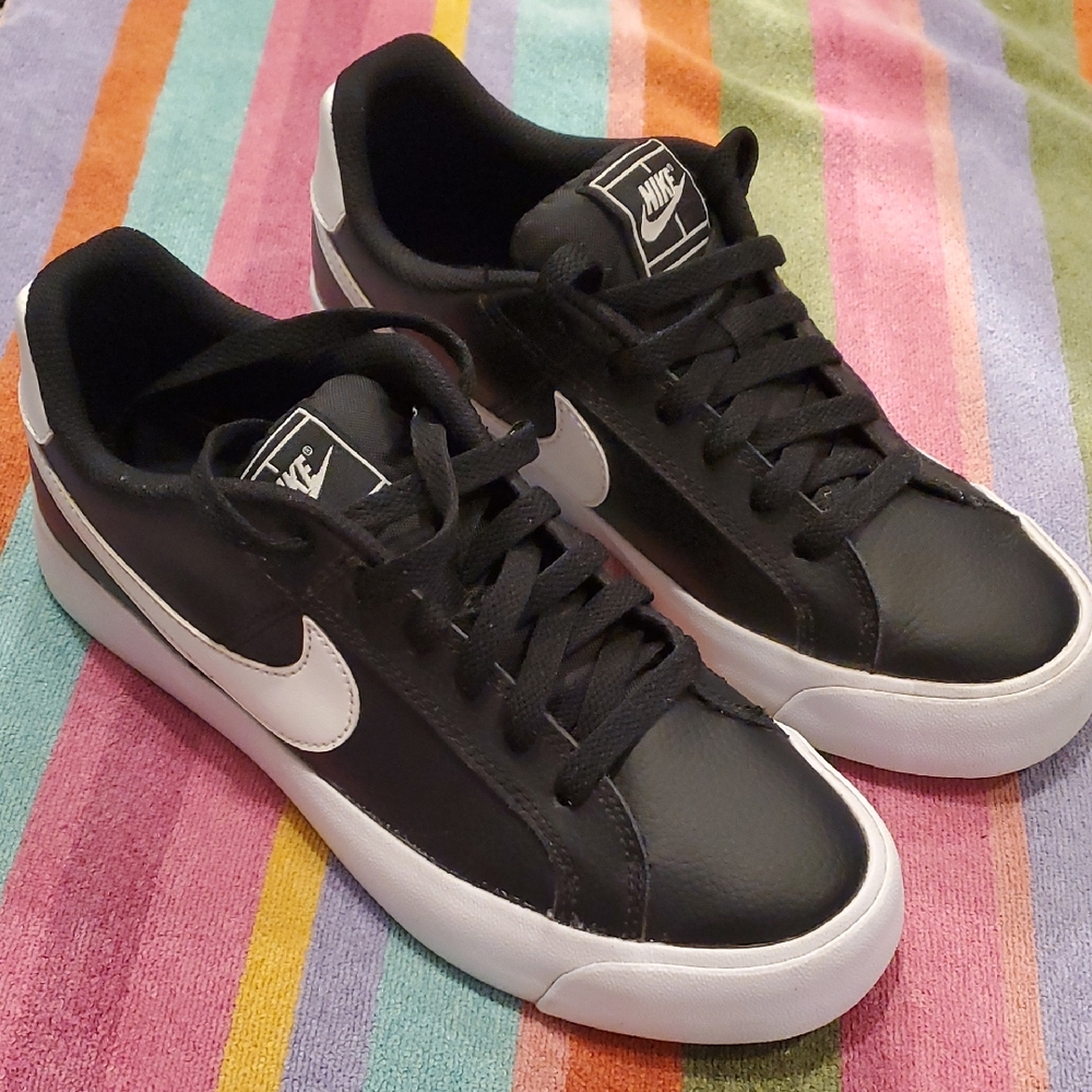 Nike Black and White Classic Sneakers